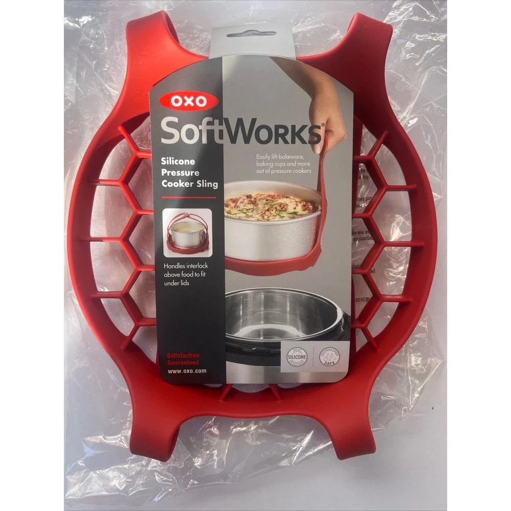 OXO Silicone Pressure Cooker Sling & Egg Rack Set Of 2 Instant Pot NEW
